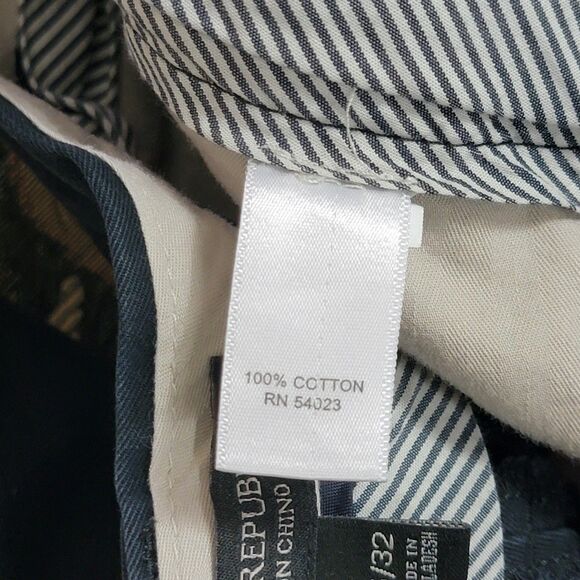 Banana Republic Pants Mens 36x31* Black Emerson Chino 100% Cotton - Picture 12 of 13